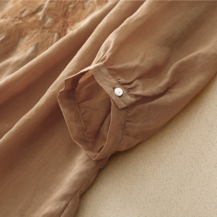 LISA LINEN BLOUSE