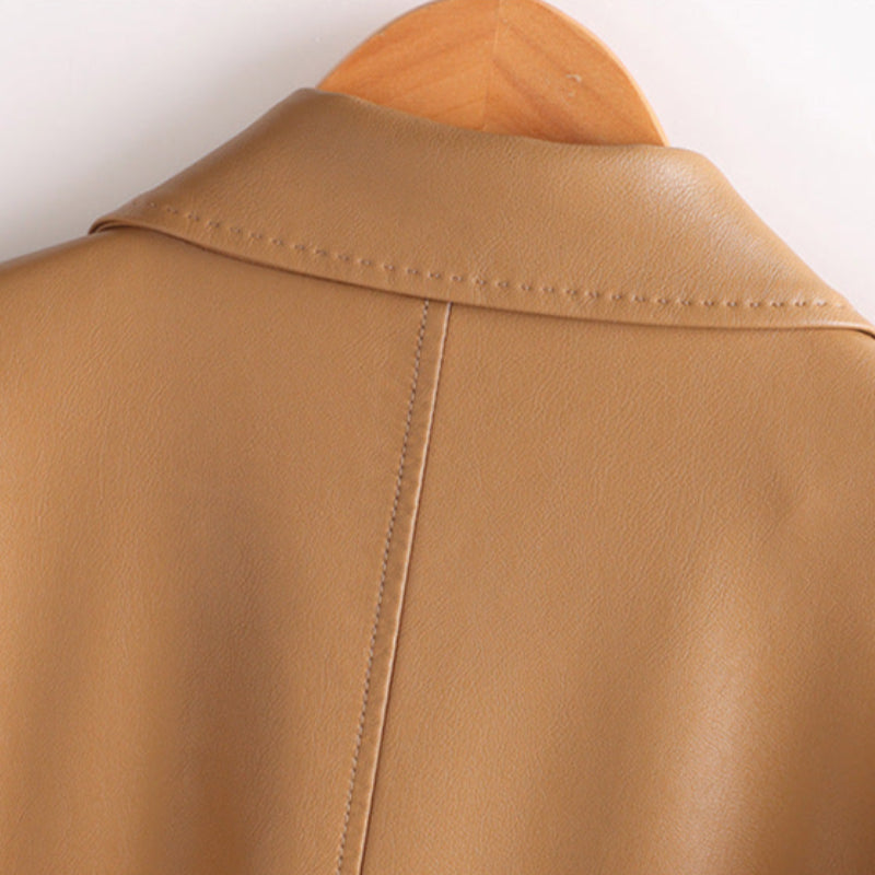 MADISON™ GENUINE LEATHER COAT