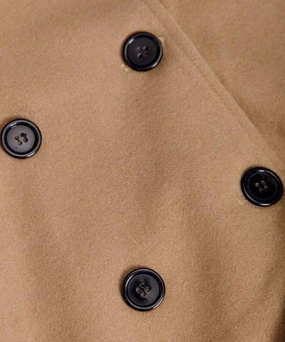 KENNETH REBELS | MEN'S DOUBLE-BREASTED WOOL COAT