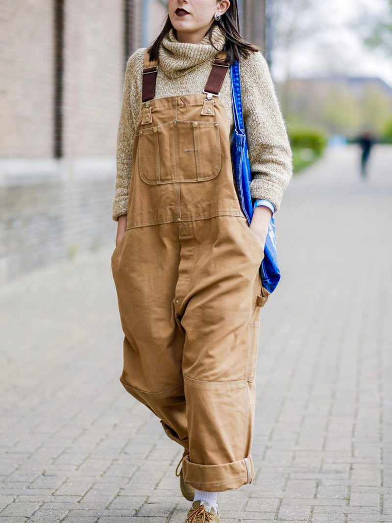 Duck Bib Overalls Canvas Workwear Dungarees