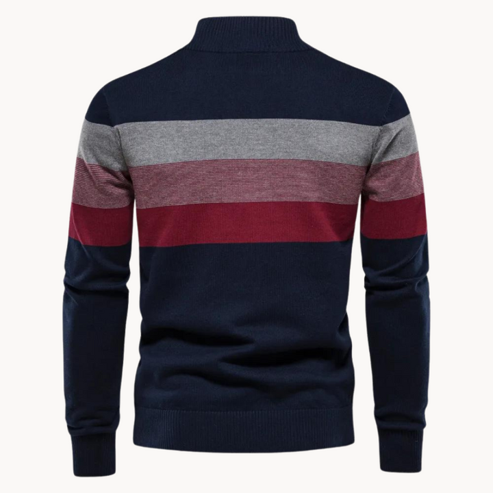 BUCK | QUARTER ZIP SWEATER