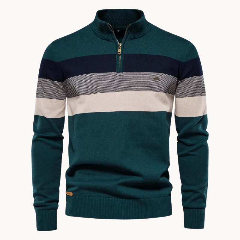 BUCK | QUARTER ZIP SWEATER