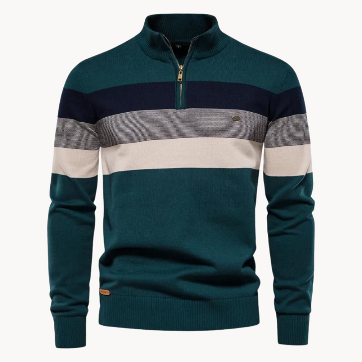 BUCK | QUARTER ZIP SWEATER