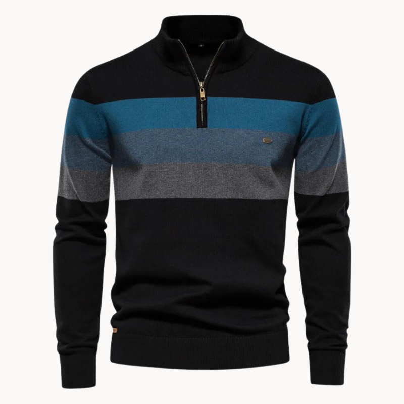 BUCK | QUARTER ZIP SWEATER
