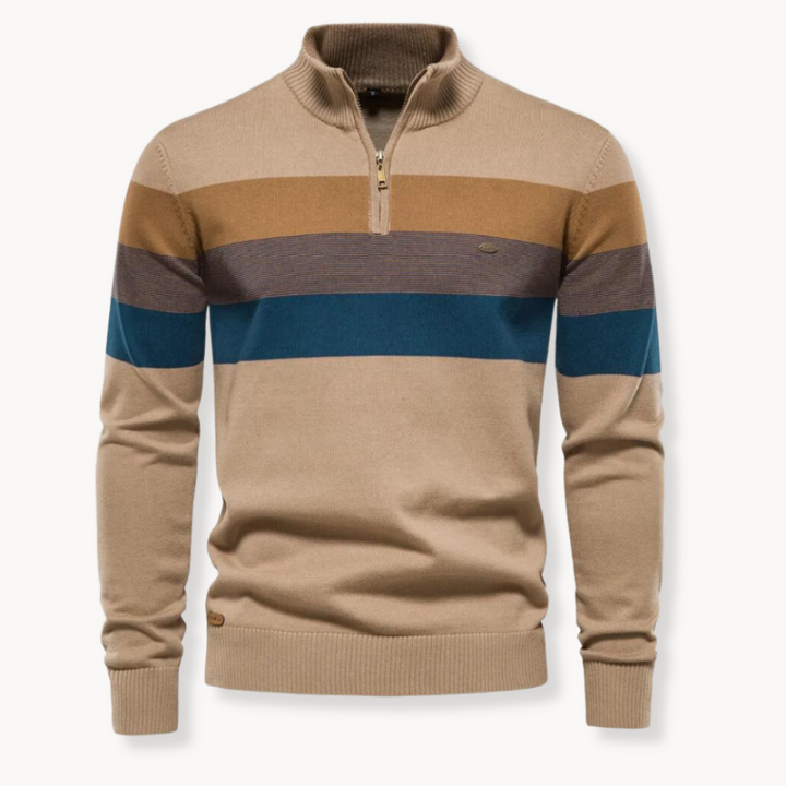 BUCK | QUARTER ZIP SWEATER