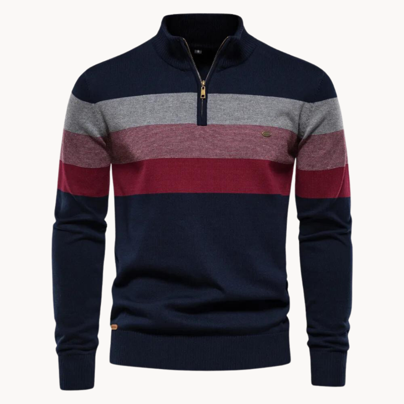 BUCK | QUARTER ZIP SWEATER