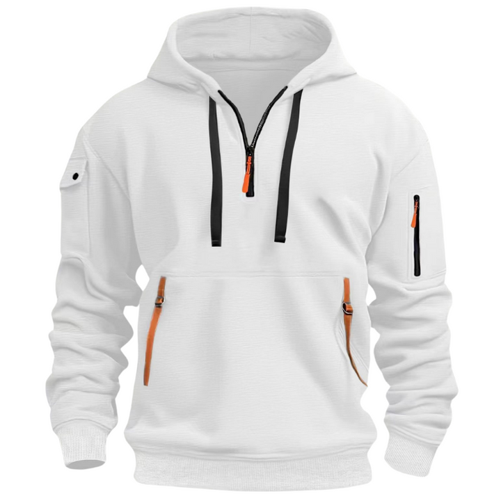 Hugo | Men's Casual Hoodie with Zip Pockets