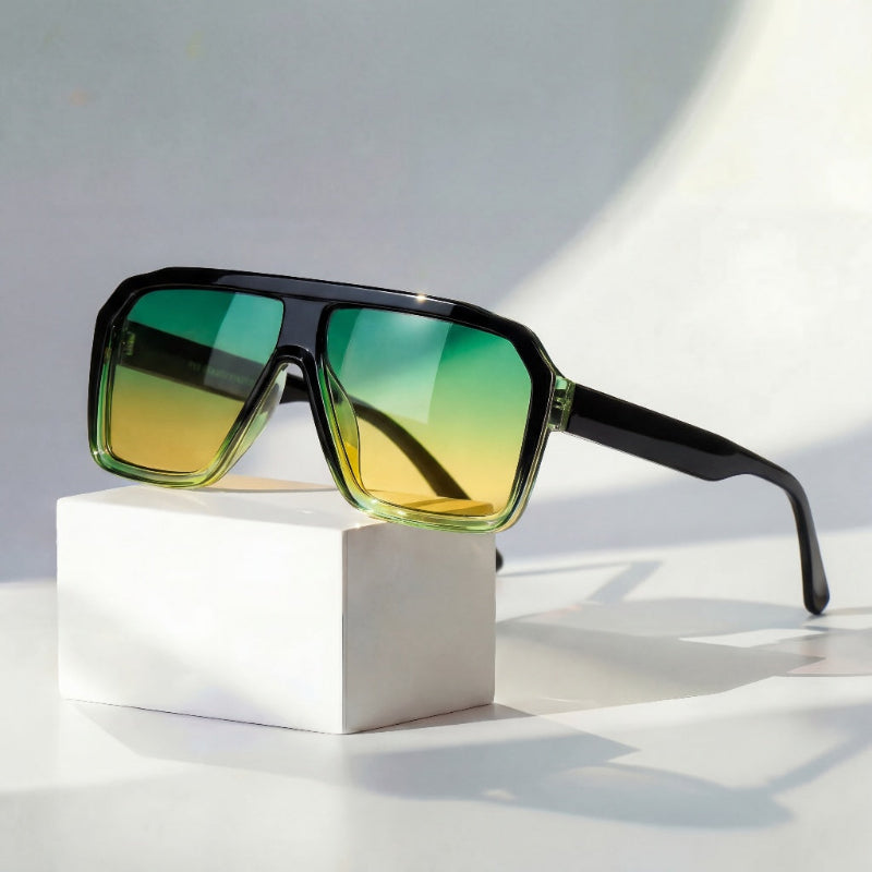 COVA™ PREMIUM ACETATE FLAT-TOP SUNGLASSES