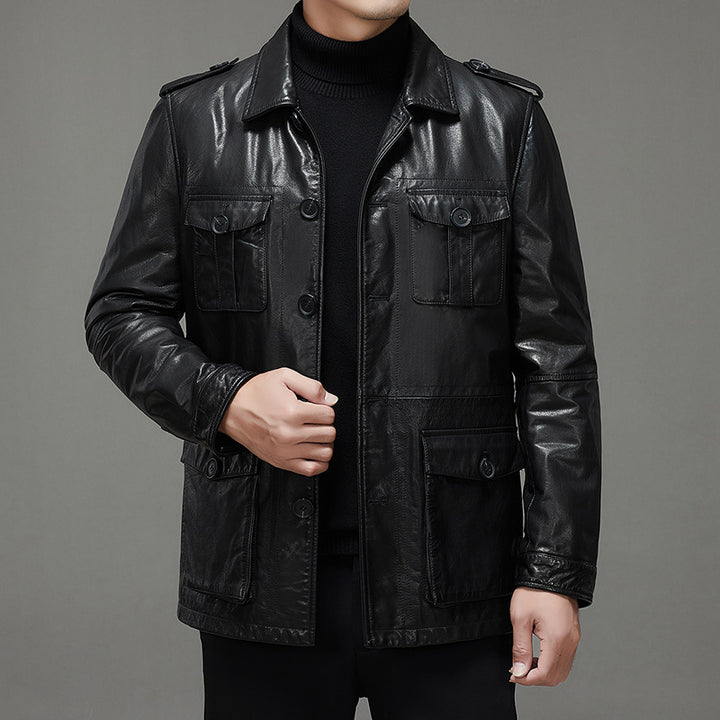 LUCIANO™ GENUINE LEATHER JACKET