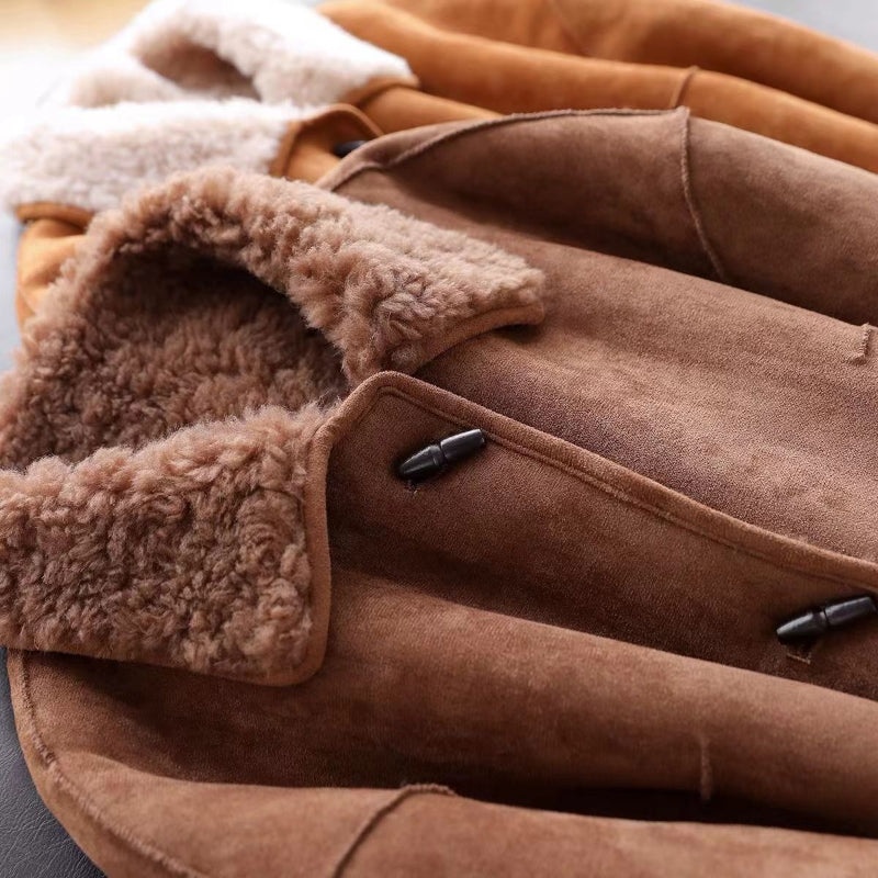 MARIELLA SUEDE COAT