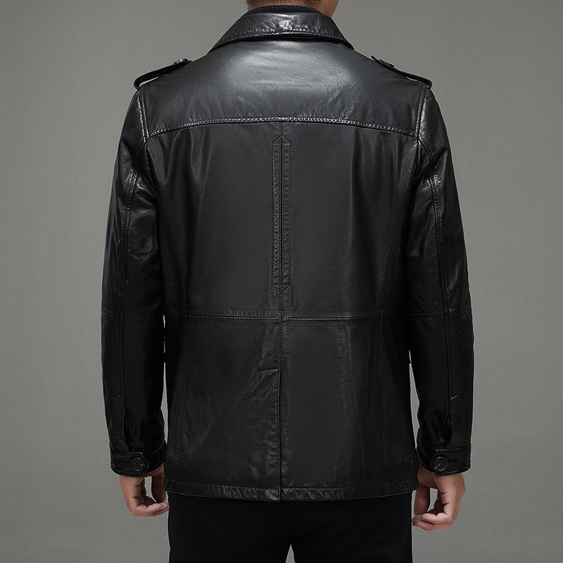 LUCIANO™ GENUINE LEATHER JACKET