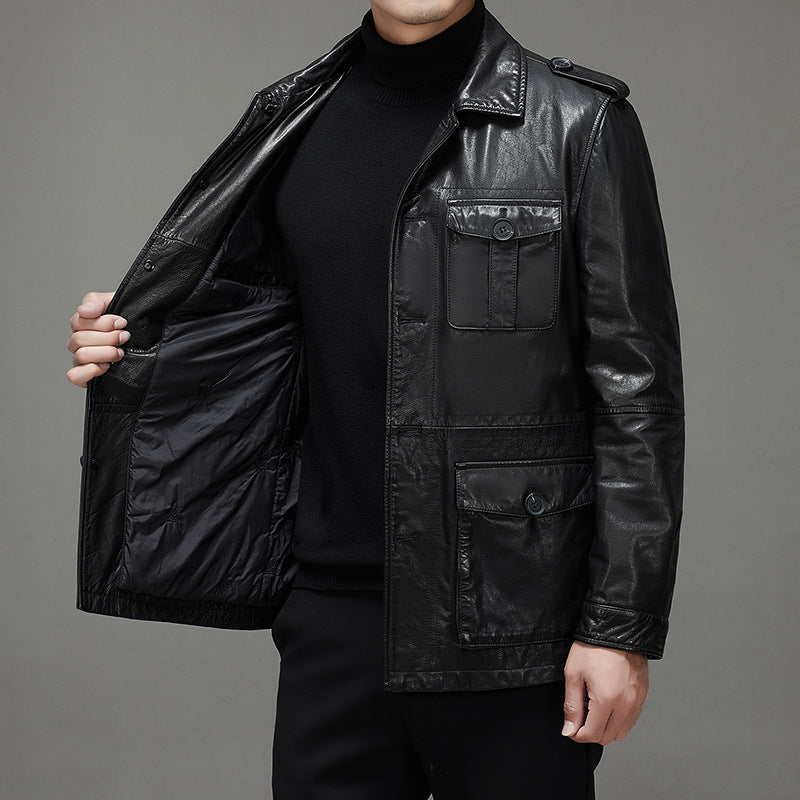 LUCIANO™ GENUINE LEATHER JACKET