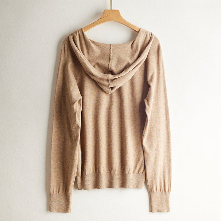 MELINDA™ CASHMERE HOODIE