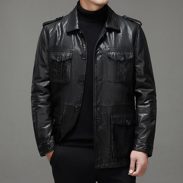 LUCIANO™ GENUINE LEATHER JACKET