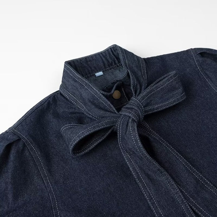 CELESTE DENIM BLOUSE