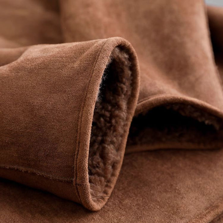 MARIELLA SUEDE COAT