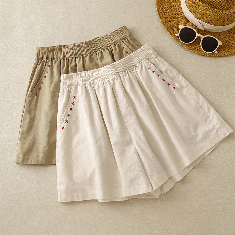 ELLA LINEN SHORTS