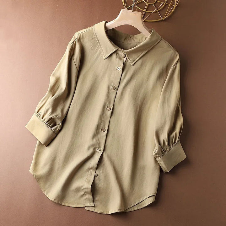 EVELYN SILK BLOUSE