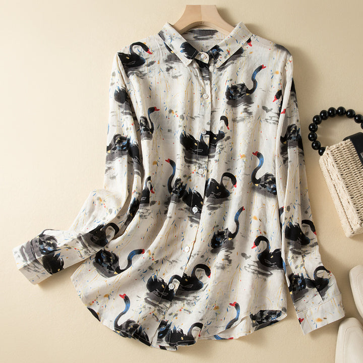 EDNA LINEN SHIRT