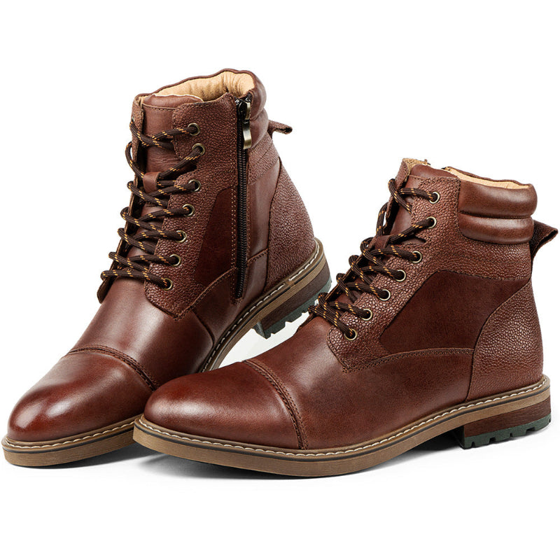 ELRIC LEATHER BOOTS