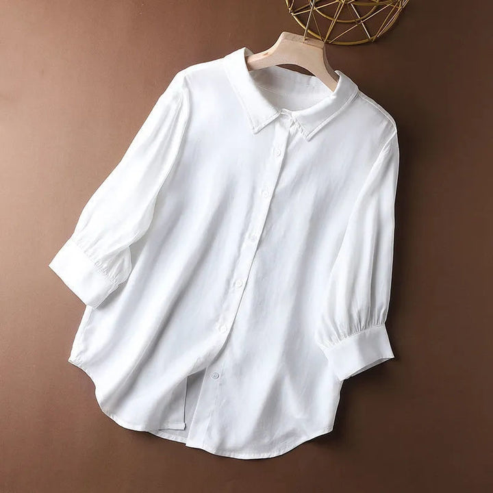 EVELYN SILK BLOUSE