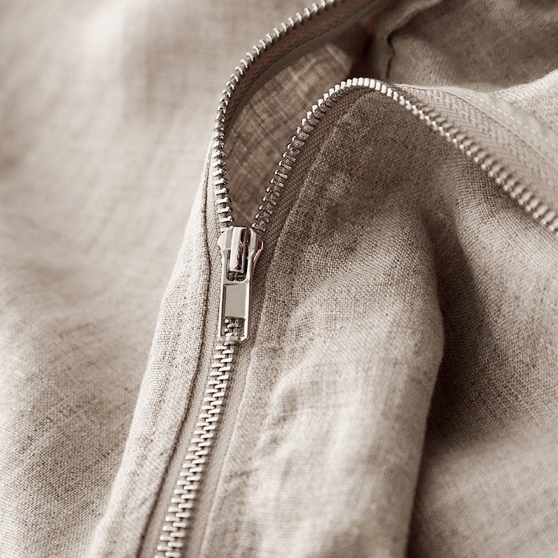NILI LINEN HOODIE
