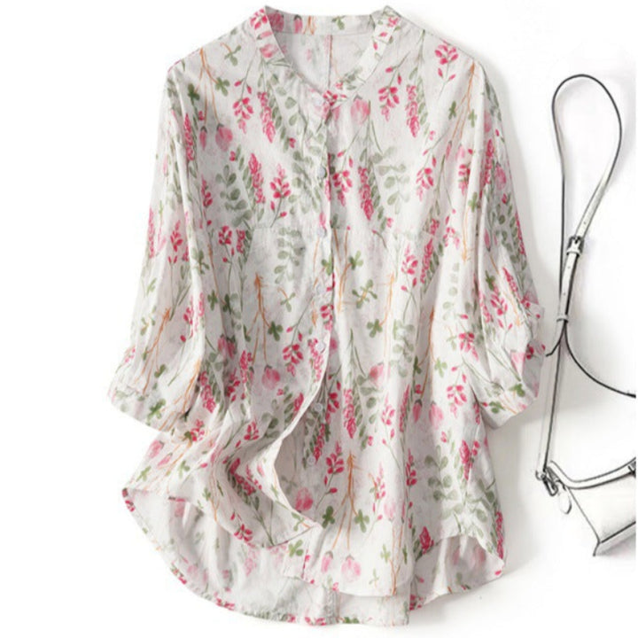 LIVIA LINEN SHIRT