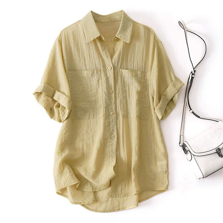 AMANDA LINEN SHIRT