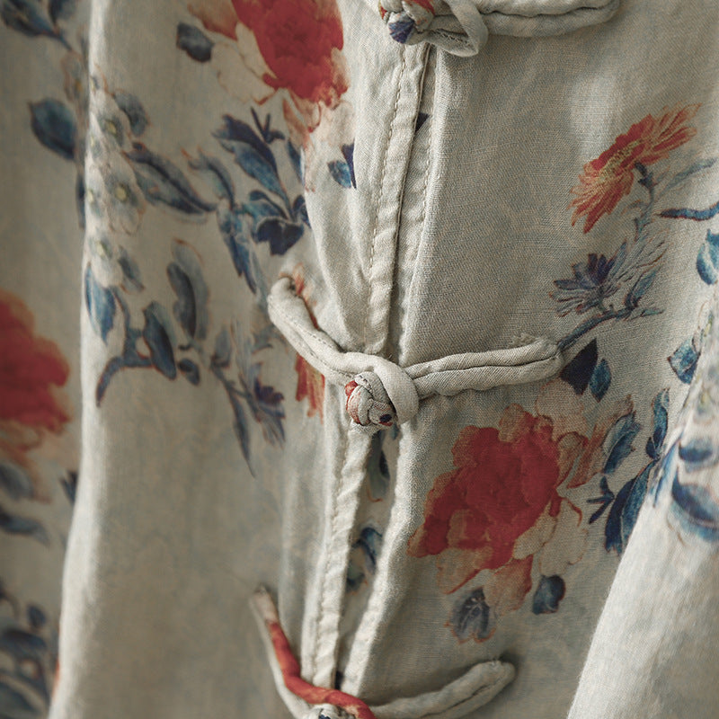 JENNIFER LINEN BLOUSE
