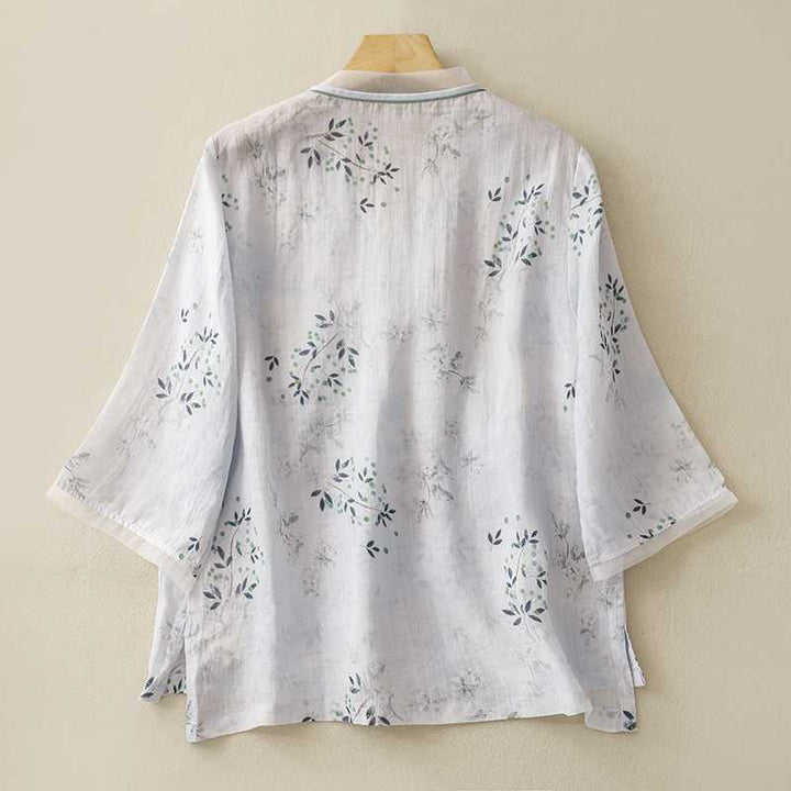 SUSAN LINEN BLOUSE