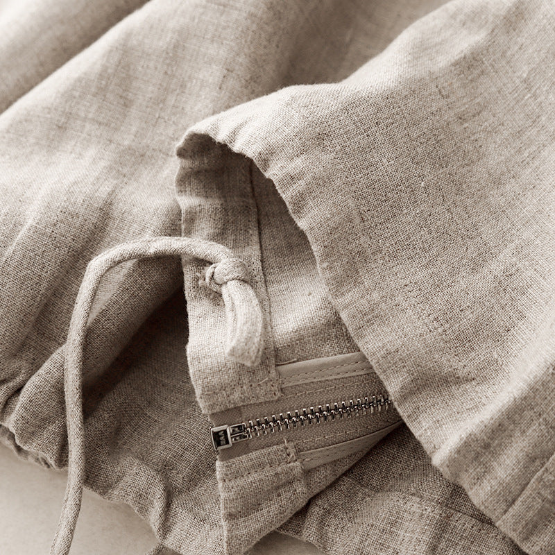 NILI LINEN HOODIE