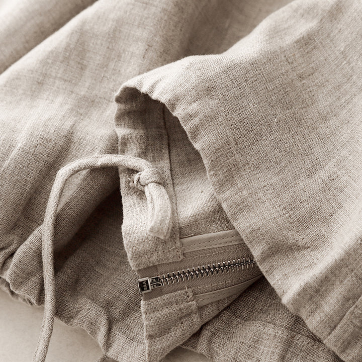 NILI LINEN HOODIE