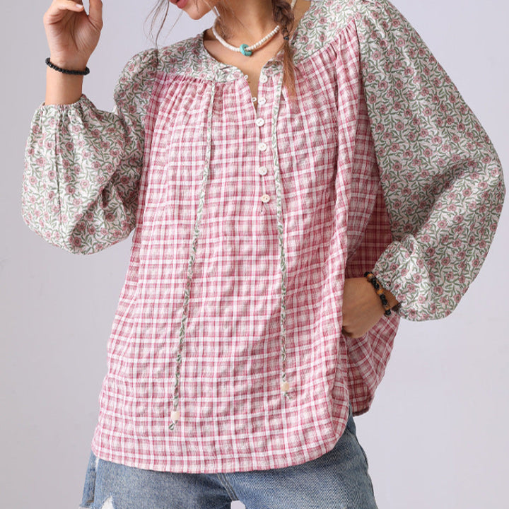 ELLA LINEN BLOUSE