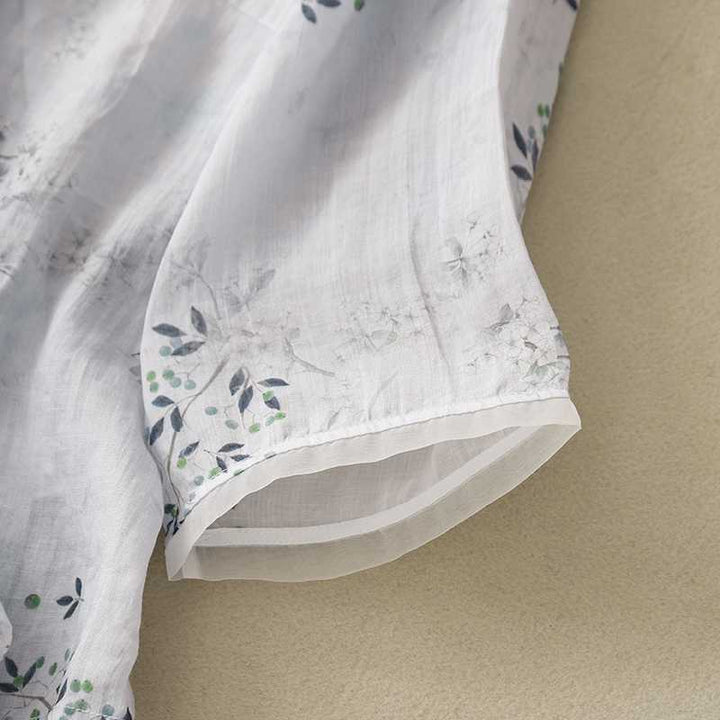 SUSAN LINEN BLOUSE