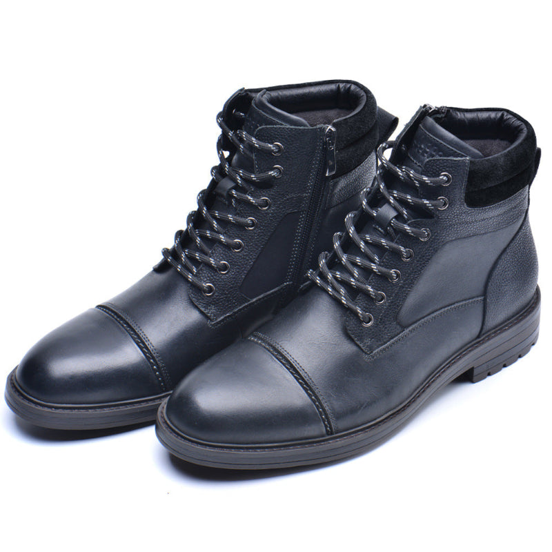 ELRIC LEATHER BOOTS
