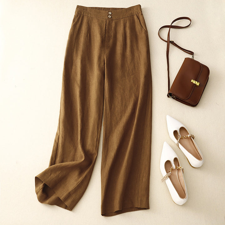 NATALIE™ LINEN TROUSERS