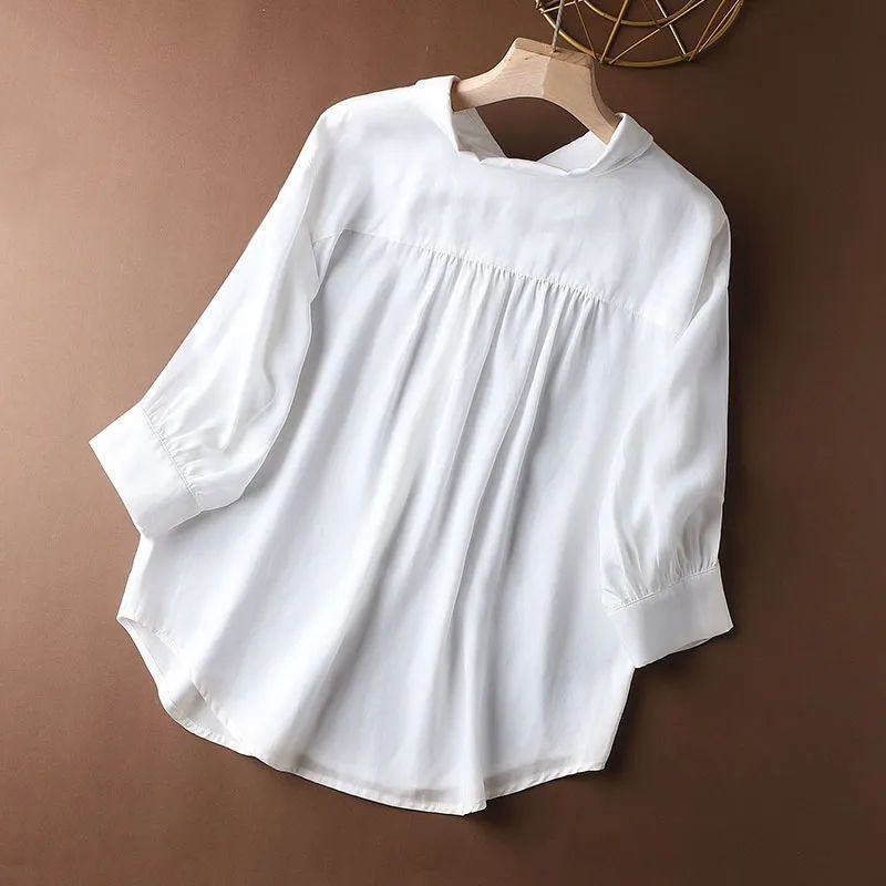 EVELYN SILK BLOUSE