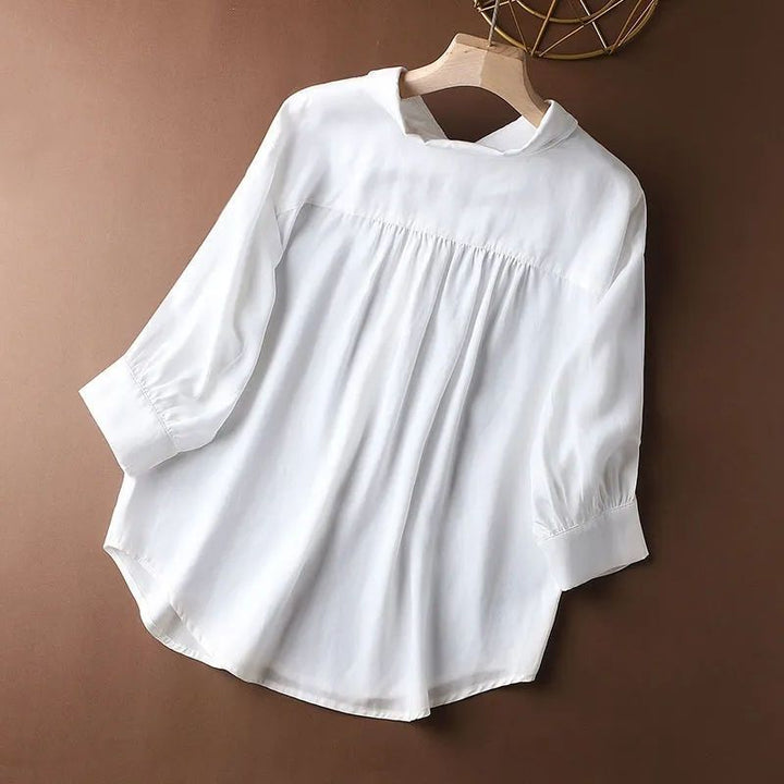 EVELYN SILK BLOUSE