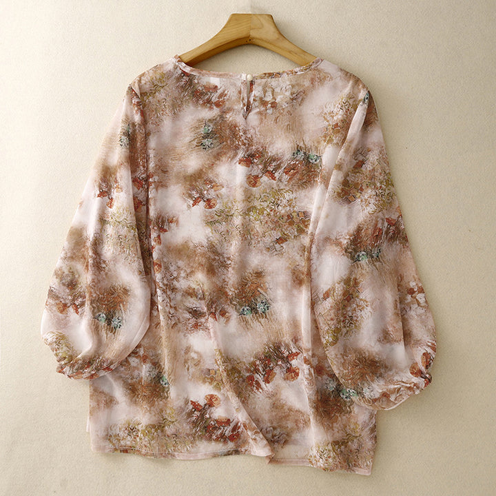 CLAIRE LINEN BLOUSE