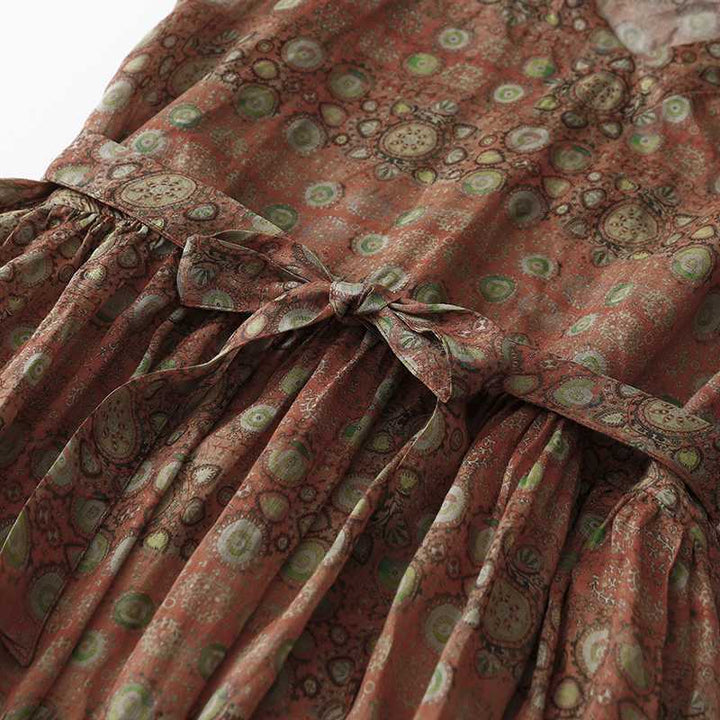 ELORA LINEN DRESS
