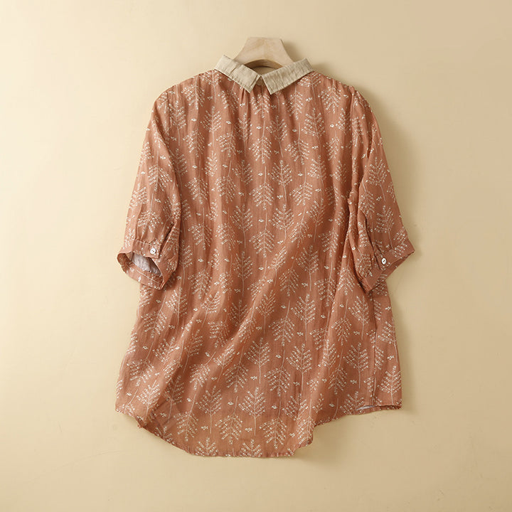 NOVA LINEN BLOUSE