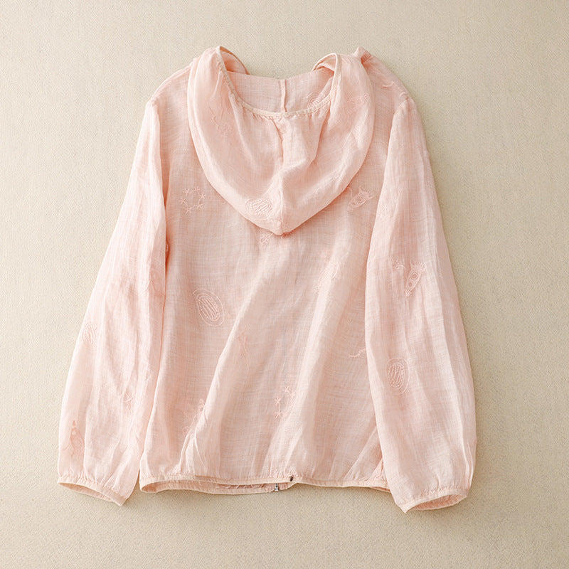 LIA LINEN HOODIE