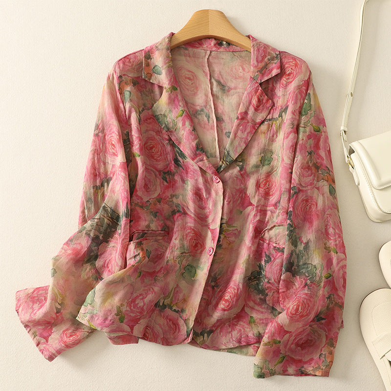 ROSA LINEN JACKET