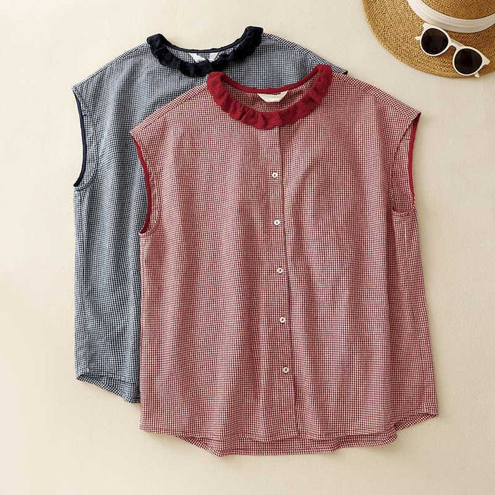 VICKY LINEN TOP