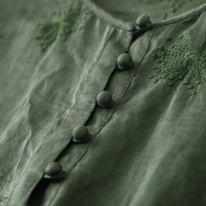 SALINA LINEN BLOUSE