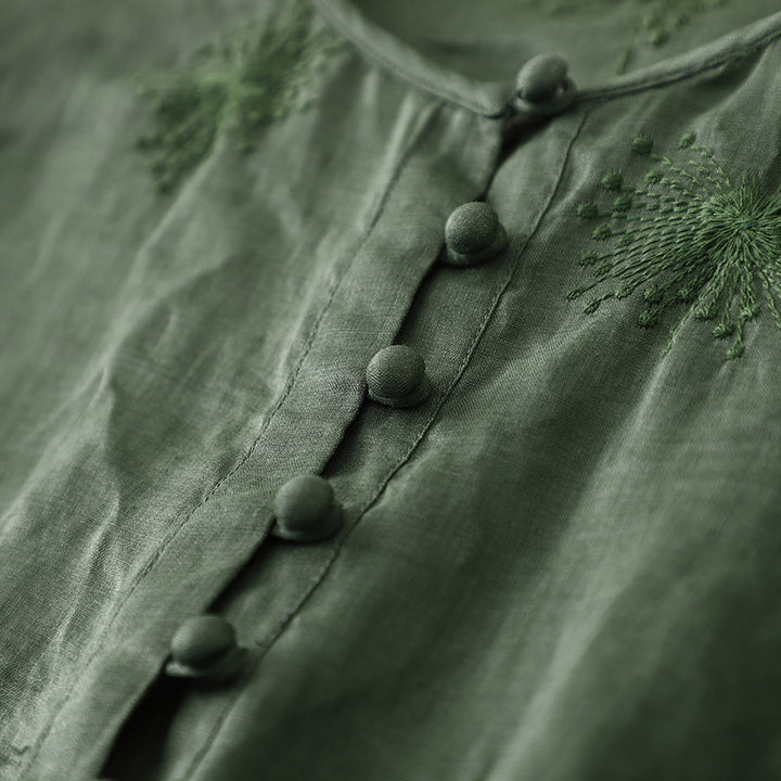 SALINA LINEN BLOUSE