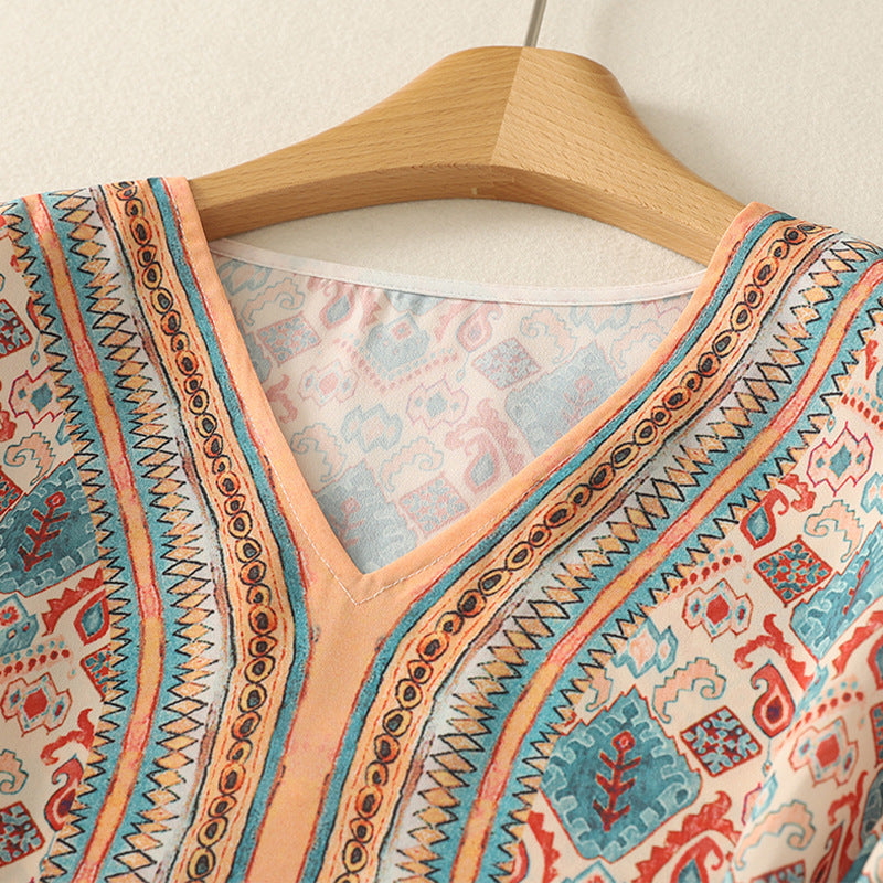 JULIA LINEN BLOUSE