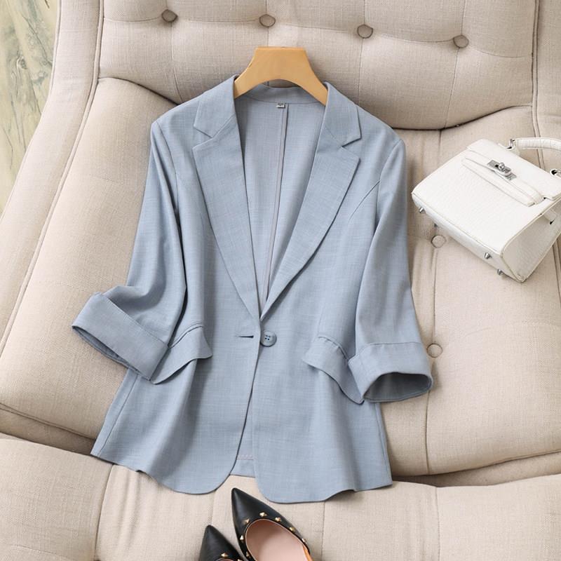 NOVA LINEN BLAZER