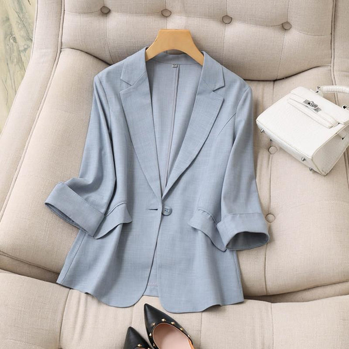 NOVA LINEN BLAZER