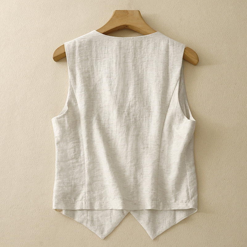 NOVA LINEN VEST